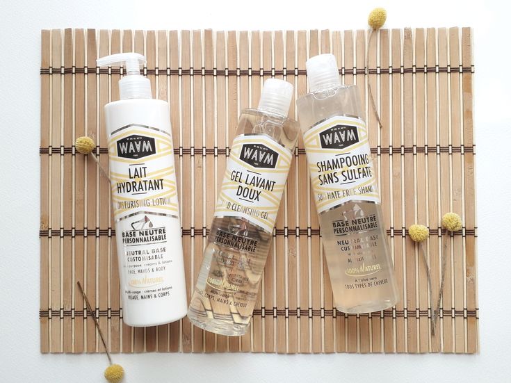 Soins neutres - Soins doux Corps et Cheveux | WAAM Cosmetics